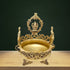 Brass Urli With Design & Lord Ganesh 3.2kg